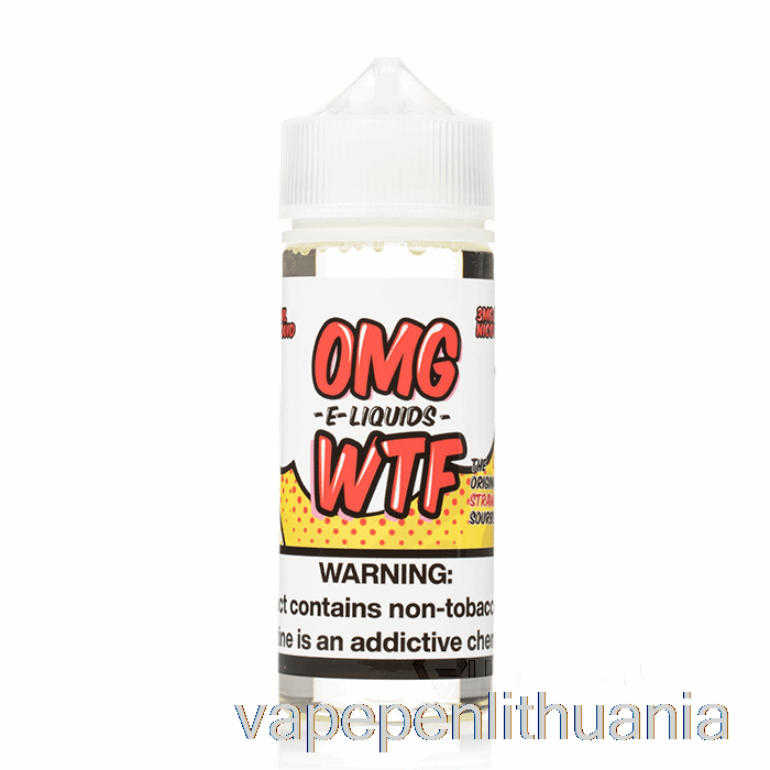 Wtf - Omg E-liquid - 120ml 0mg Vape Skystis